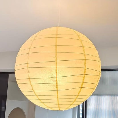 The Akari Boru - Lucy’s Lamps is a minimalist paper lantern pendant lamp inspired by traditional Japanese design. This aesthetic lamp adds a warm, soft glow to any room, perfect for living rooms, bedrooms, or reading spaces. Combining modern designer lighting with vintage charm, The Akari Boru creates a cozy, timeless ambiance ideal for both modern and retro interiors.