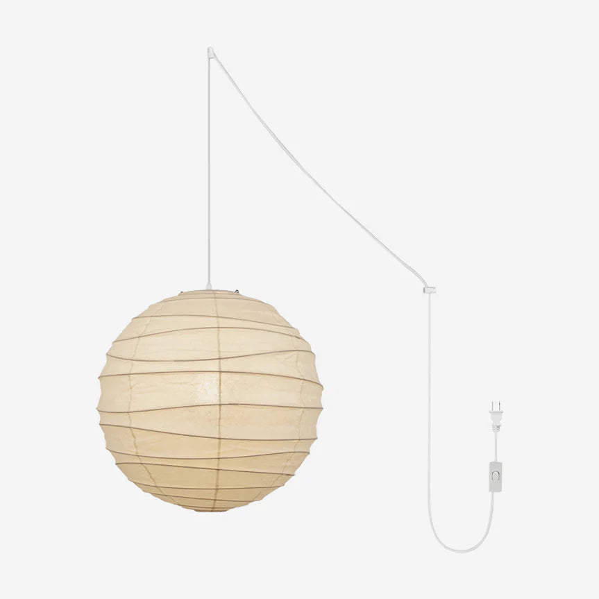 The Akari Boru - Lucy’s Lamps is a minimalist paper lantern pendant lamp inspired by traditional Japanese design. This aesthetic lamp adds a warm, soft glow to any room, perfect for living rooms, bedrooms, or reading spaces. Combining modern designer lighting with vintage charm, The Akari Boru creates a cozy, timeless ambiance ideal for both modern and retro interiors.