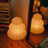 The Akari Enkei - Lucy’s Lamps is a minimalist paper lantern floor lamp with soft ambient glow. Ideal as a light therapy lamp, aesthetic lamp, or LED floor lamp. Perfect for bedroom floor lamp, tripod floor lamp, or modern floor lamps for living room and modern lamp for bedroom use.