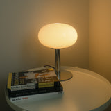 The Lira - Lucy’s Lamps is a modern table lamp with minimalist design and soft glow, perfect for living room table lamps or bedroom table lamps. Works as a side table lamp, bedside lamp, small desk lamp, or light therapy lamp with aesthetic retro lamp style and mid century appeal.