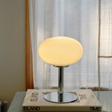 The Lira - Lucy’s Lamps is a modern table lamp with minimalist design and soft glow, perfect for living room table lamps or bedroom table lamps. Works as a side table lamp, bedside lamp, small desk lamp, or light therapy lamp with aesthetic retro lamp style and mid century appeal.