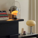 The Lira - Lucy’s Lamps is a modern table lamp with minimalist design and soft glow, perfect for living room table lamps or bedroom table lamps. Works as a side table lamp, bedside lamp, small desk lamp, or light therapy lamp with aesthetic retro lamp style and mid century appeal.