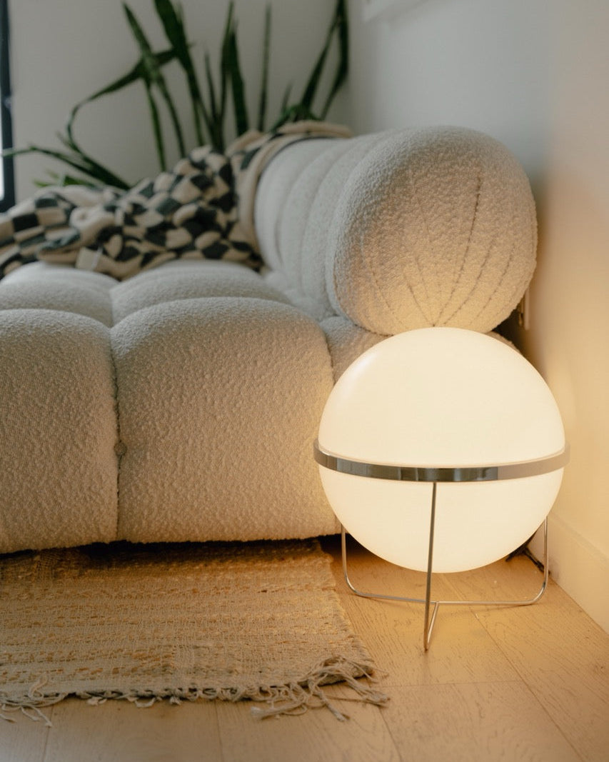 The Luna - Lucy’s Lamps is a minimalist modern table lamp designed to bring soft, ambient light to any space. This aesthetic lamp works beautifully as a bedside lamp, desk lamp, or side table lamp for bedrooms and living rooms. Blending retro and modern designer lighting, The Luna offers timeless elegance, making it ideal for contemporary and vintage-inspired home décor.