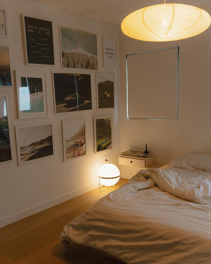 The Luna - Lucy’s Lamps is a minimalist modern table lamp designed to bring soft, ambient light to any space. This aesthetic lamp works beautifully as a bedside lamp, desk lamp, or side table lamp for bedrooms and living rooms. Blending retro and modern designer lighting, The Luna offers timeless elegance, making it ideal for contemporary and vintage-inspired home décor.