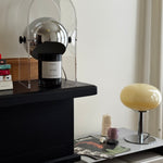 The Roma - Lucy’s Lamps is a modern table lamp with a retro touch, perfect as a bedside lamp, desk lamp, or side table lamp. This minimalist lamp works as a small table lamp, aesthetic desk lamp, or light therapy lamp for bedroom table lamps or table lamps for living room use.