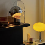 The Roma - Lucy’s Lamps is a modern table lamp with a retro touch, perfect as a bedside lamp, desk lamp, or side table lamp. This minimalist lamp works as a small table lamp, aesthetic desk lamp, or light therapy lamp for bedroom table lamps or table lamps for living room use.