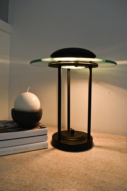 1980's Robert Sonneman Saturn Lamp